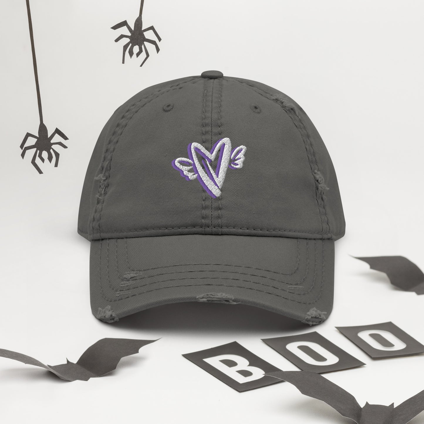 MV Logo Distressed Dad Hat