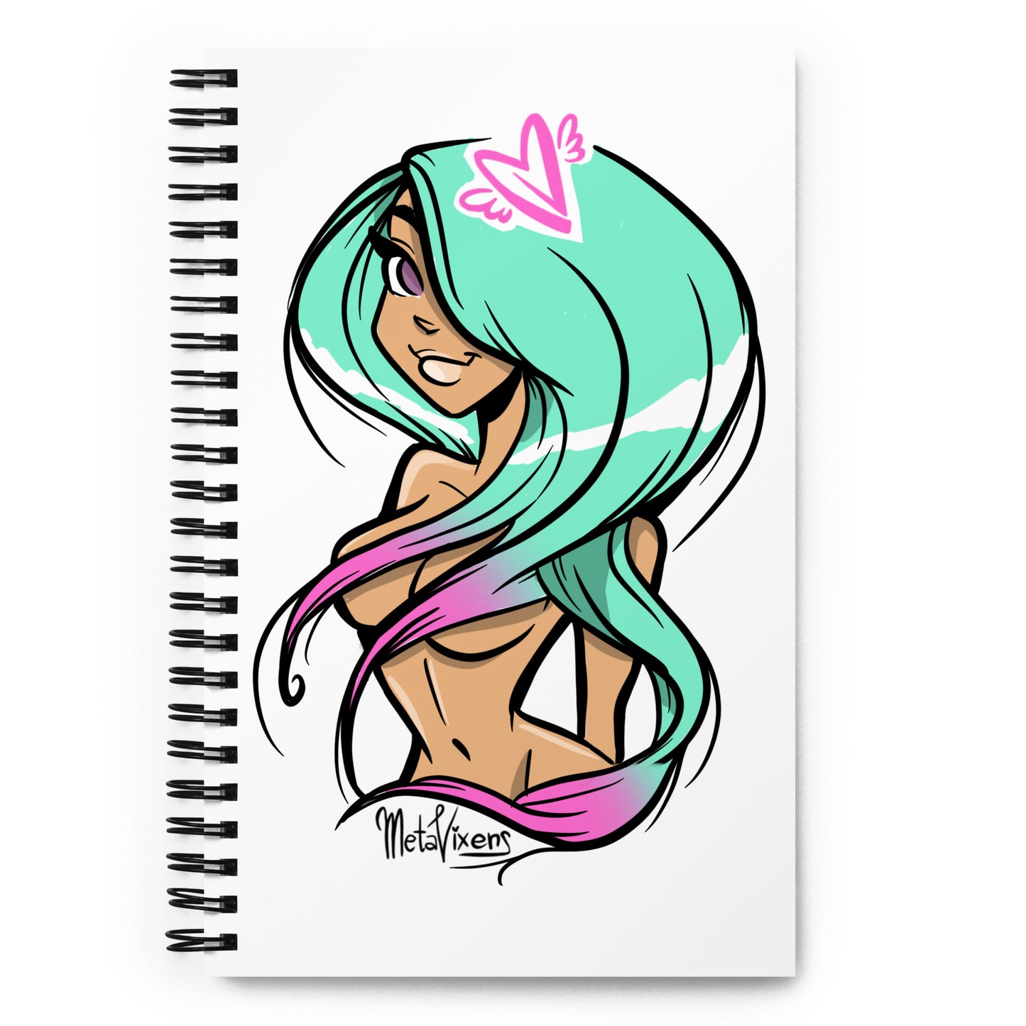 MetaVixens Pastel Notebook